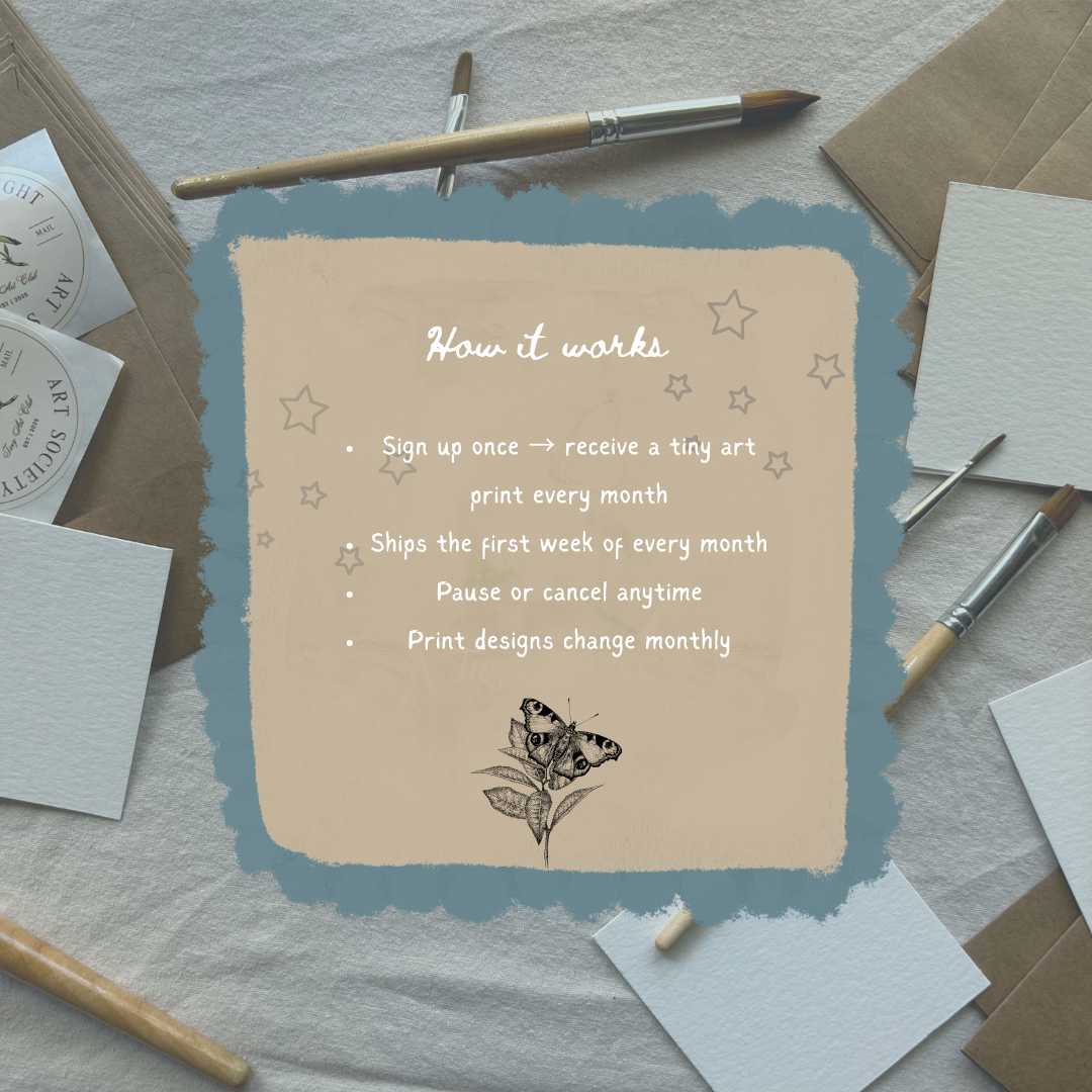 The Starlight Art Society - Monthly Print Club